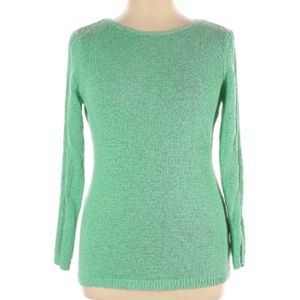 Rachel Zoe XL long sleeve green sweater